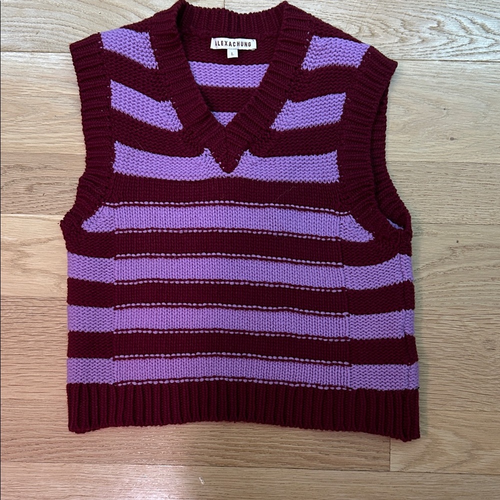 Alexa Chung Wool sweater vest
